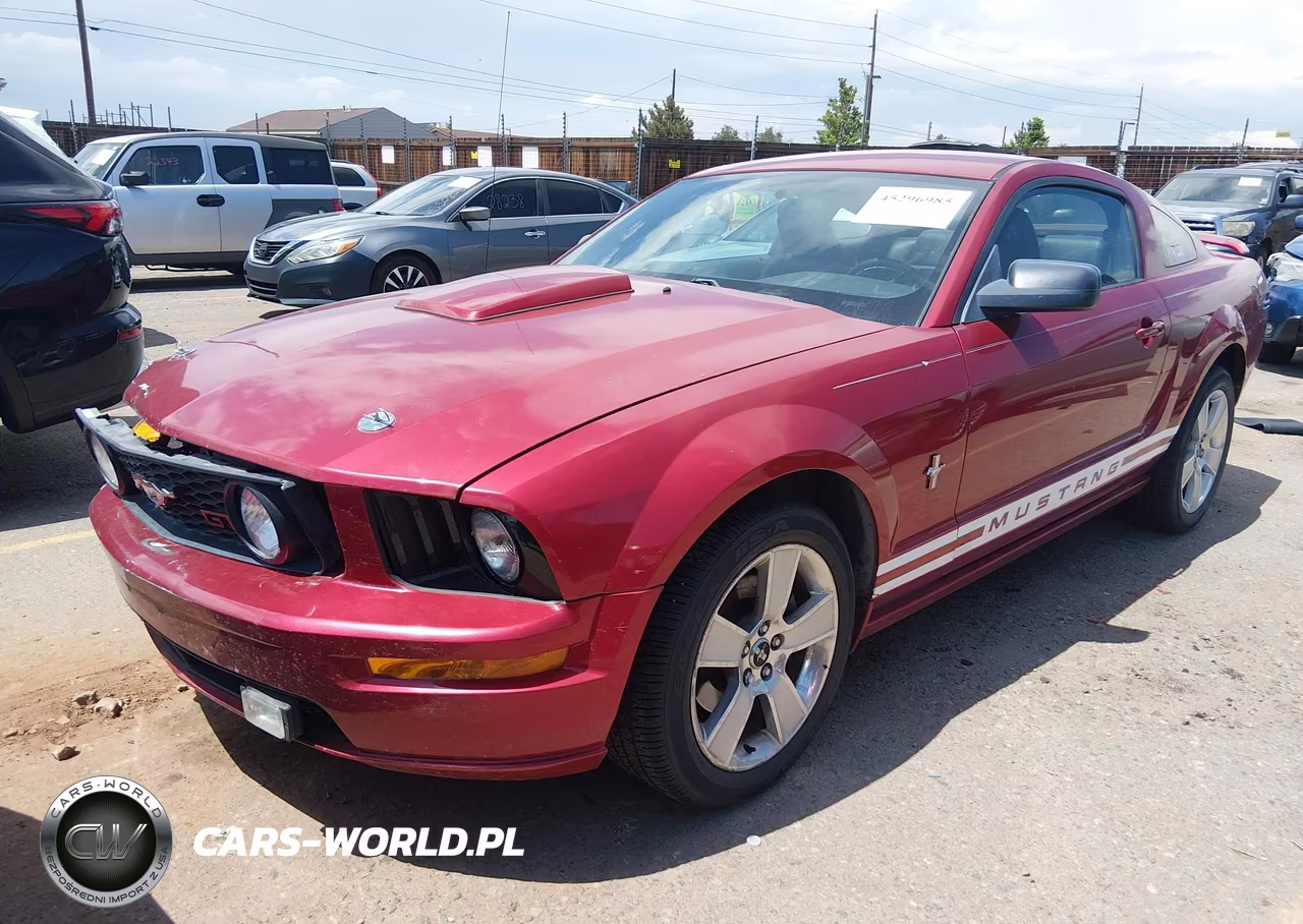 2007 Ford Mustang Gt Deluxe-Gt Premium VIN:1ZVHT82H275357993 - 2