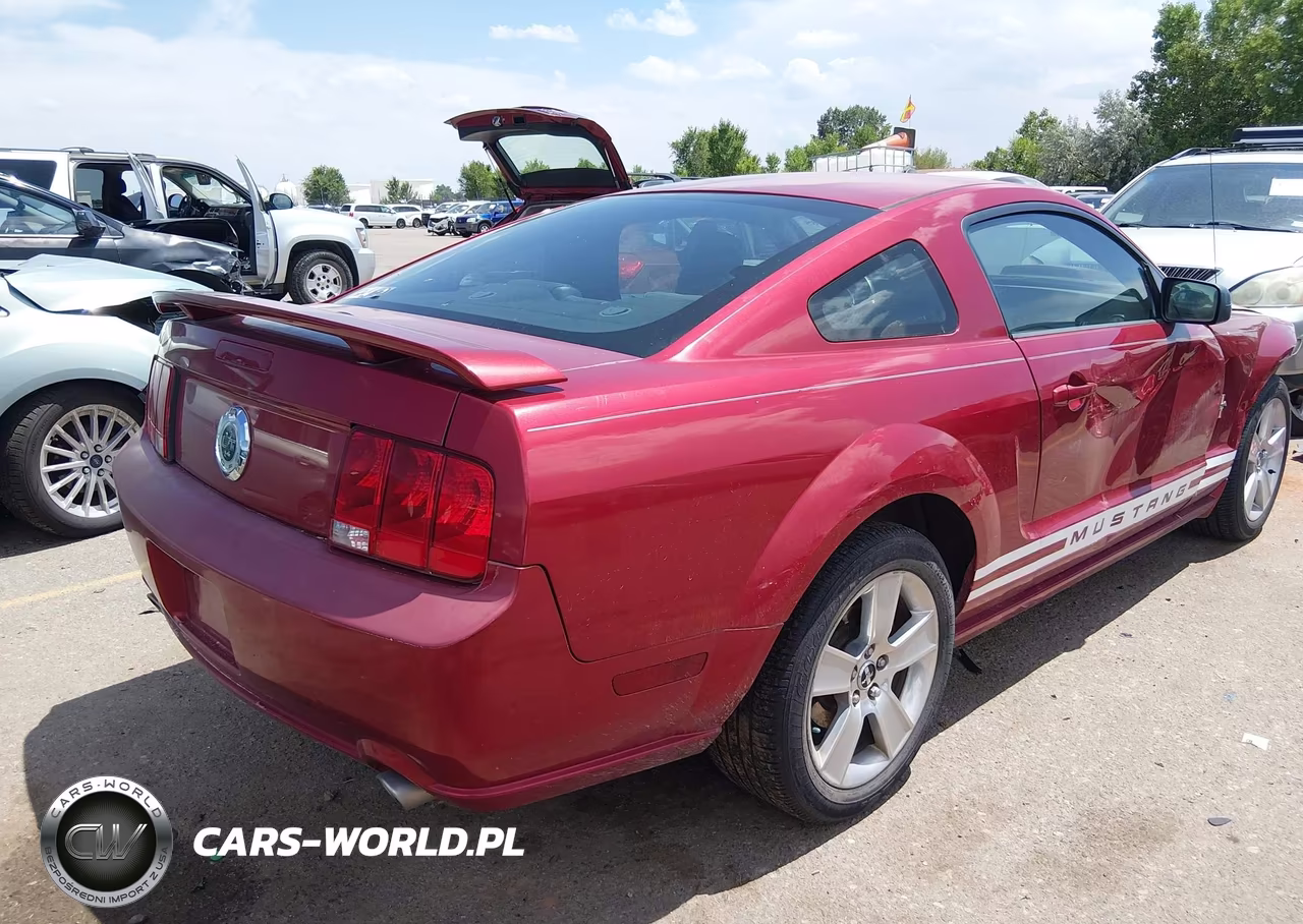 2007 Ford Mustang Gt Deluxe-Gt Premium VIN:1ZVHT82H275357993 - 4