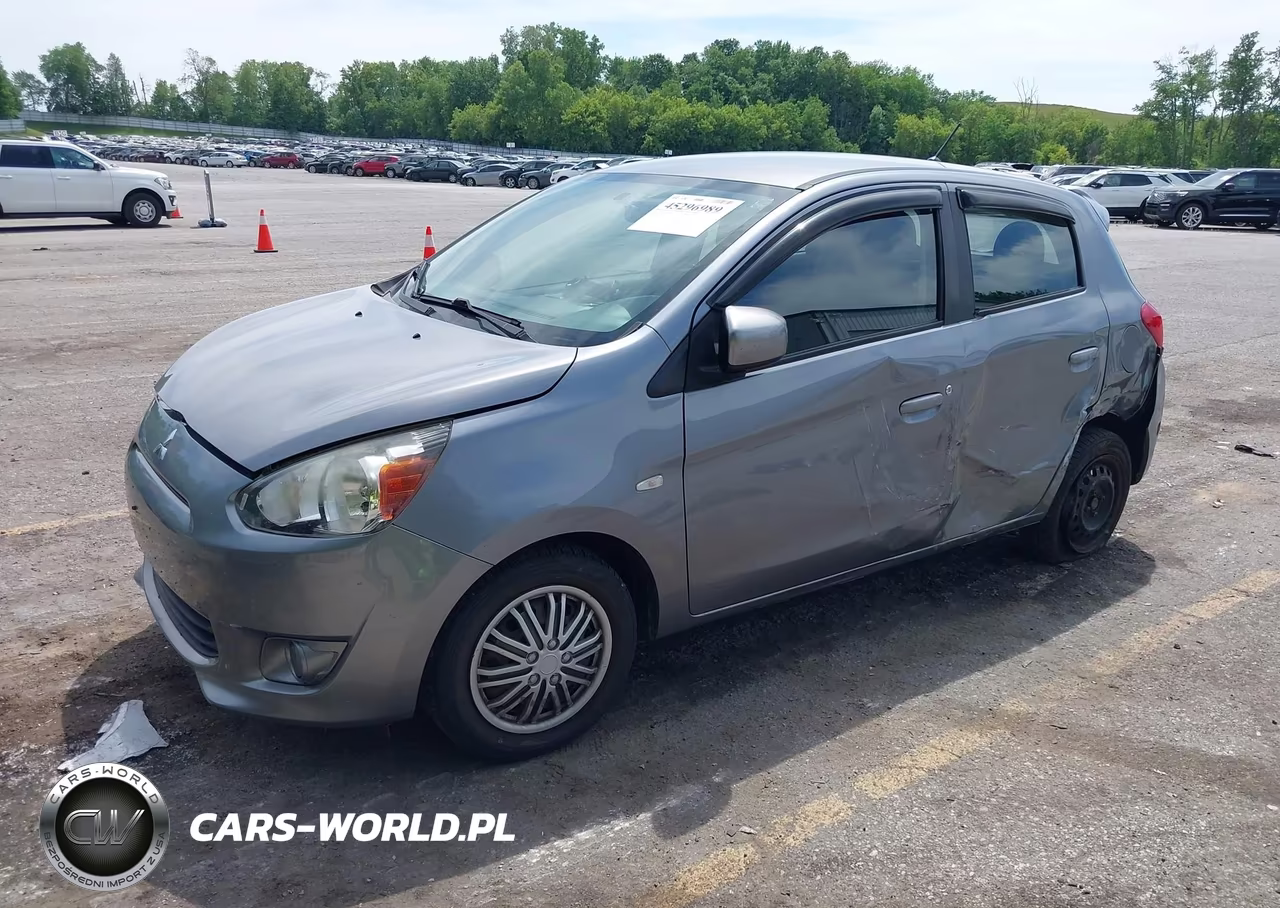 2015 Mitsubishi Mirage De VIN:ML32A3HJ4FH054175 - 2