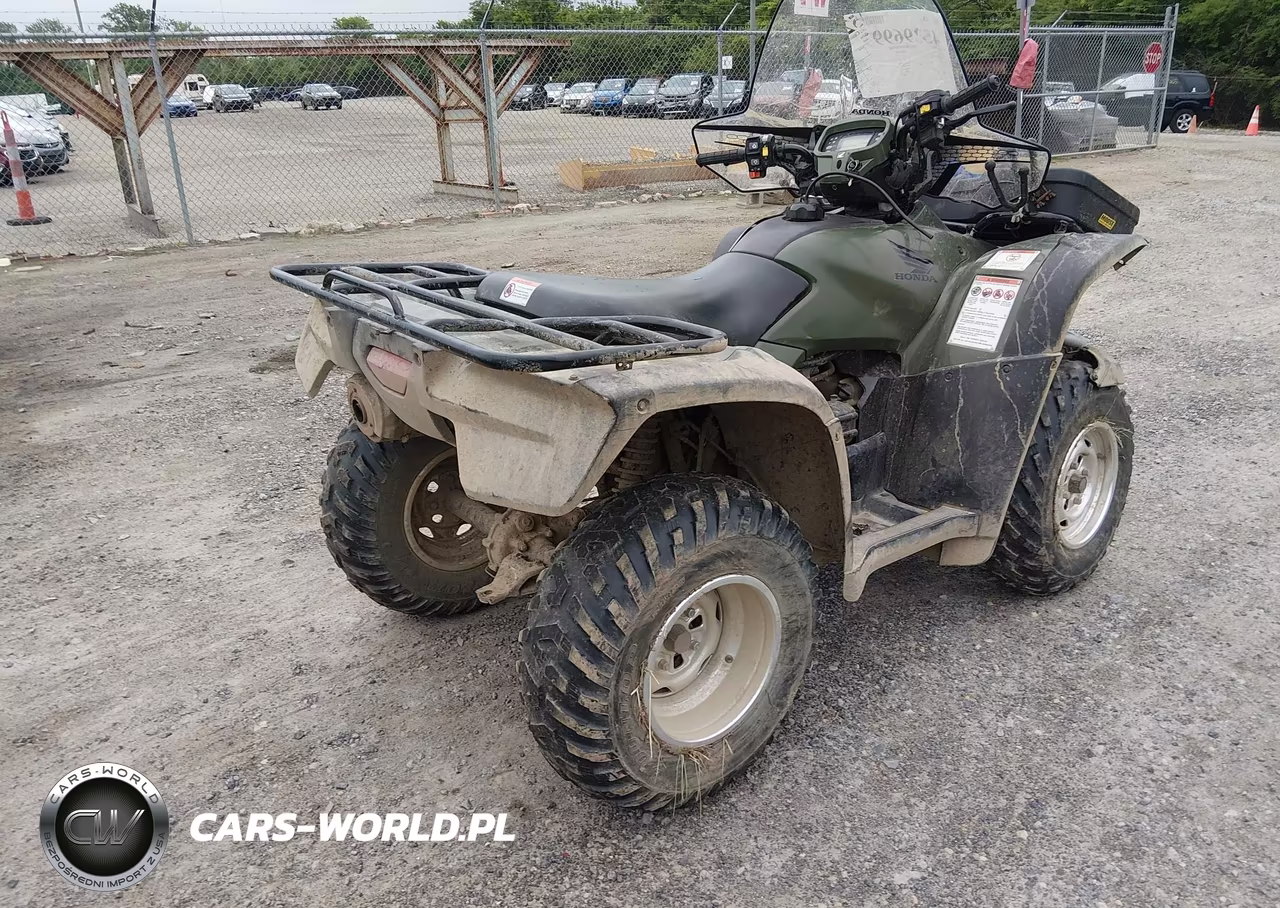 2007 Honda Trx500 Fa VIN:1HFTE260074600429 - 4