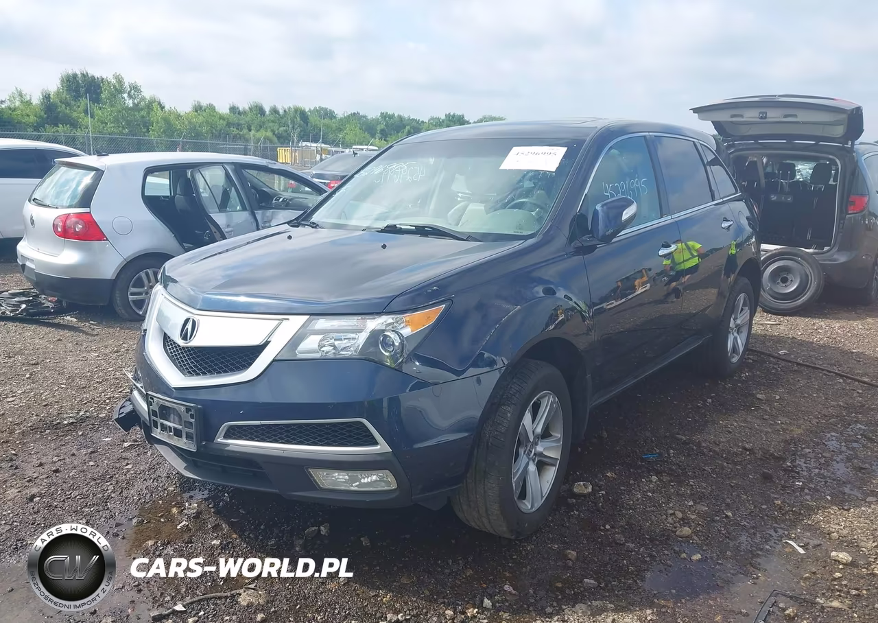 2012 Acura Mdx VIN:2HNYD2H21CH530481 - 2