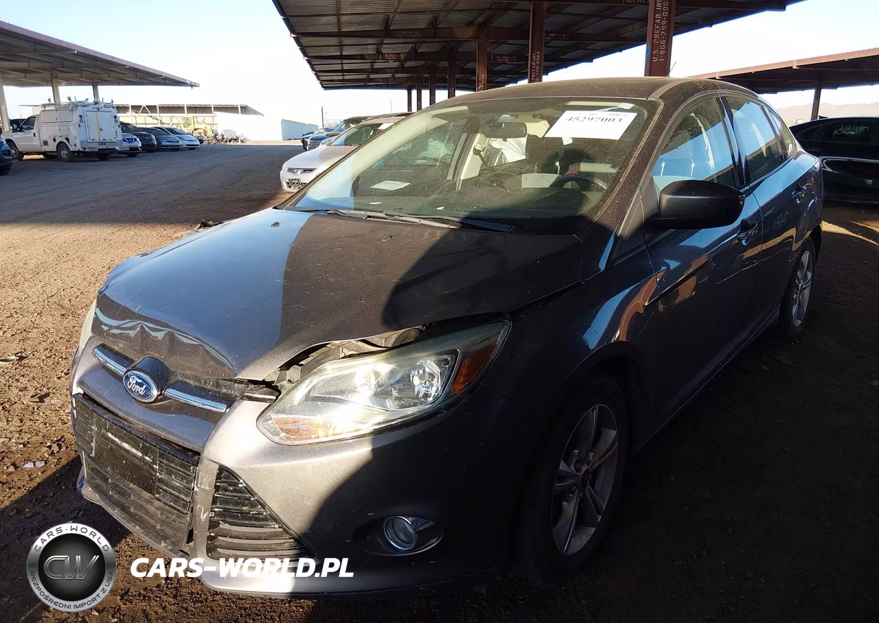 2012 Ford Focus Se VIN:1FAHP3F26CL161552 - 2