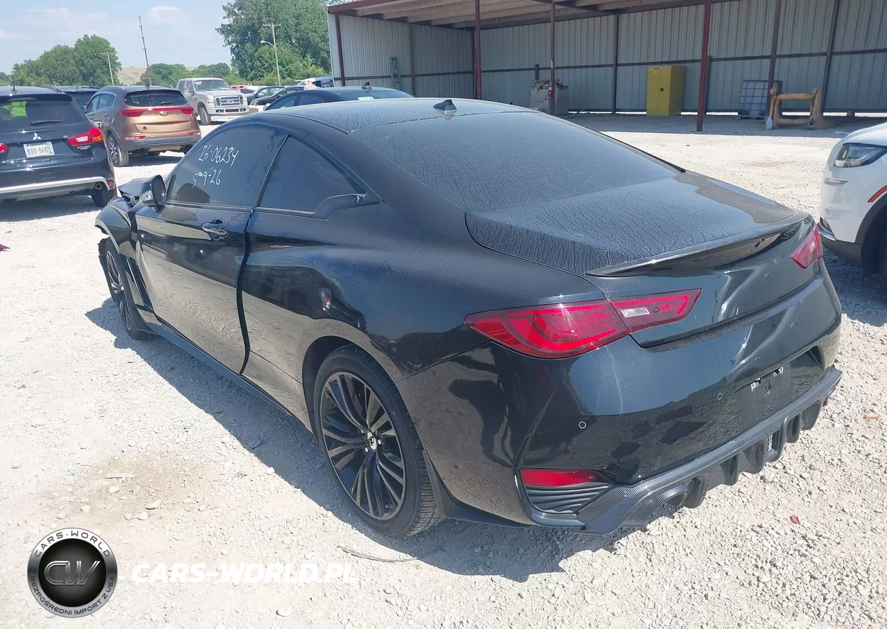 2022 Infiniti Q60 Red Sport 400 Awd VIN:JN1FV7LLXNM680163 - 3