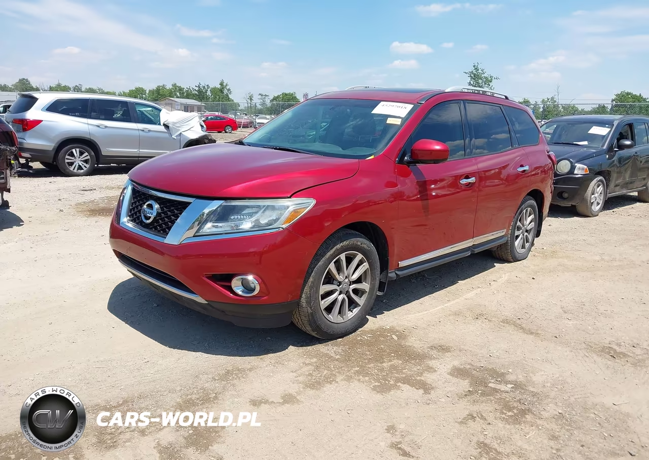 2016 Nissan Pathfinder Sl VIN:5N1AR2MM0GC613887 - 2