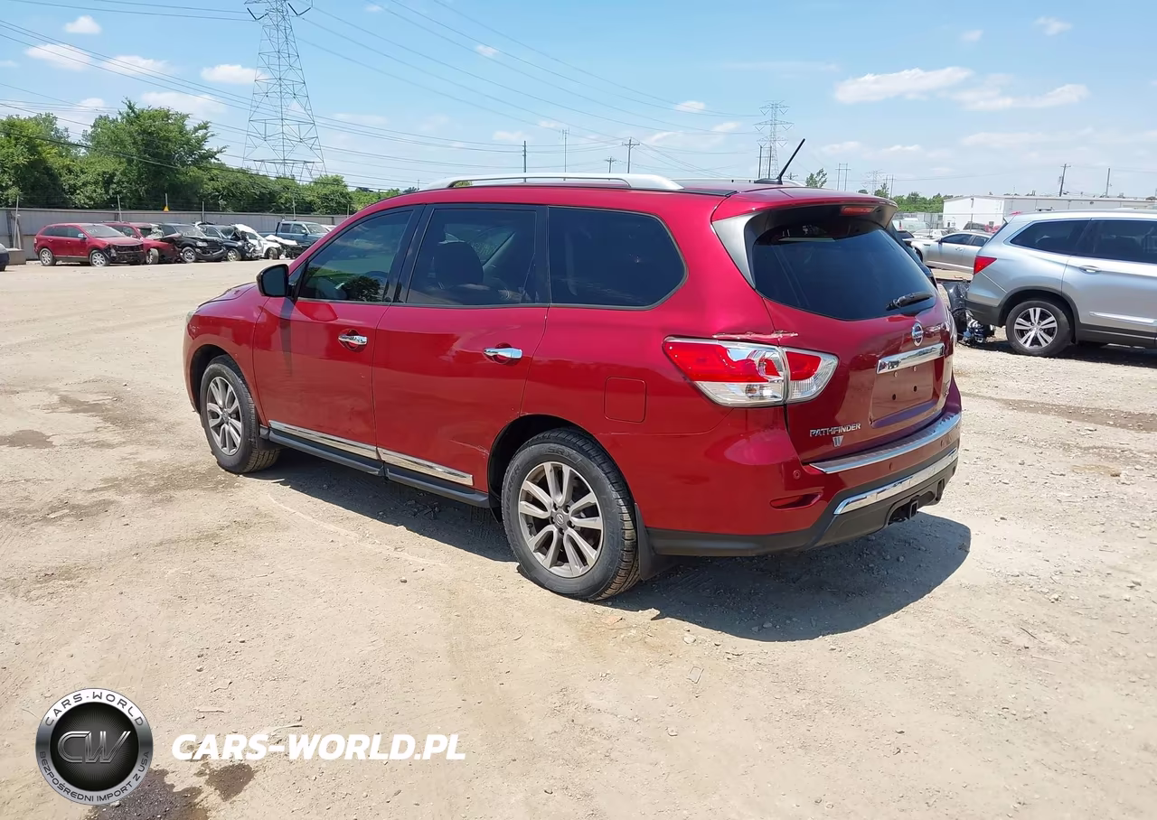 2016 Nissan Pathfinder Sl VIN:5N1AR2MM0GC613887 - 3