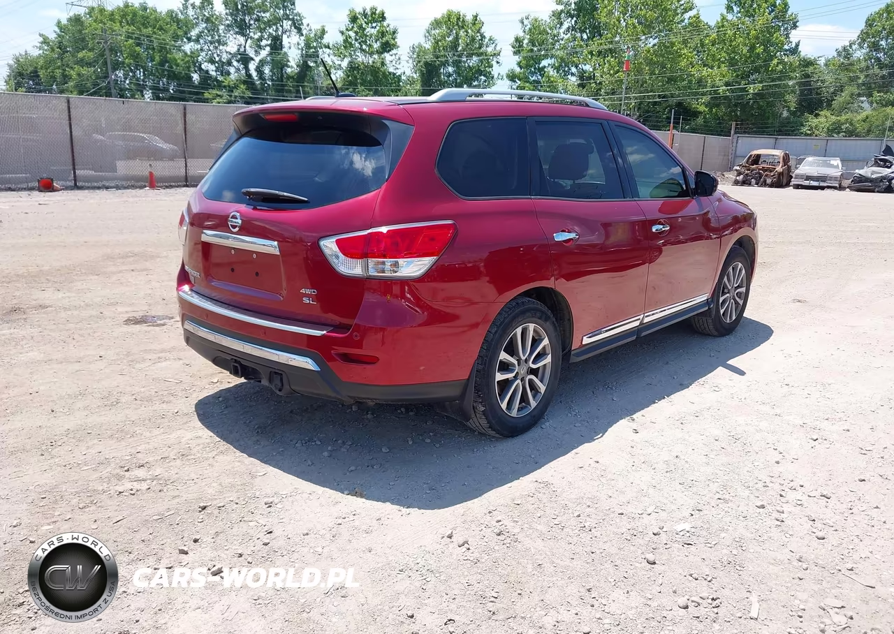 2016 Nissan Pathfinder Sl VIN:5N1AR2MM0GC613887 - 4