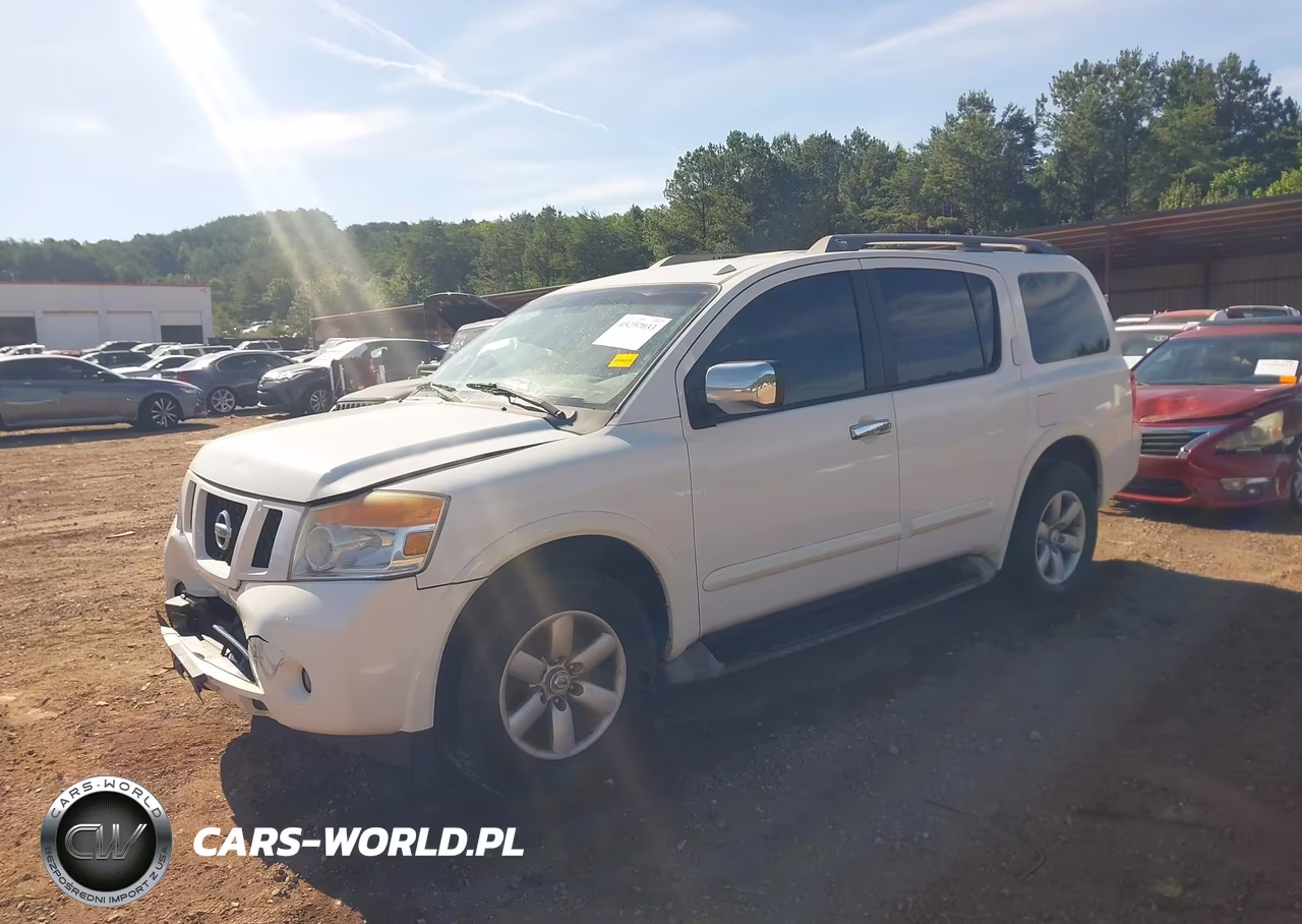 2011 Nissan Armada Sv VIN:5N1AA0ND7BN608144 - 2
