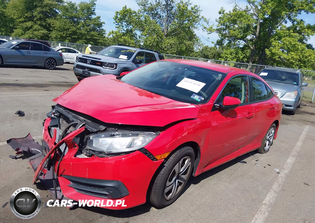 2017 Honda Civic Lx VIN:2HGFC2F59HH507259 - 2