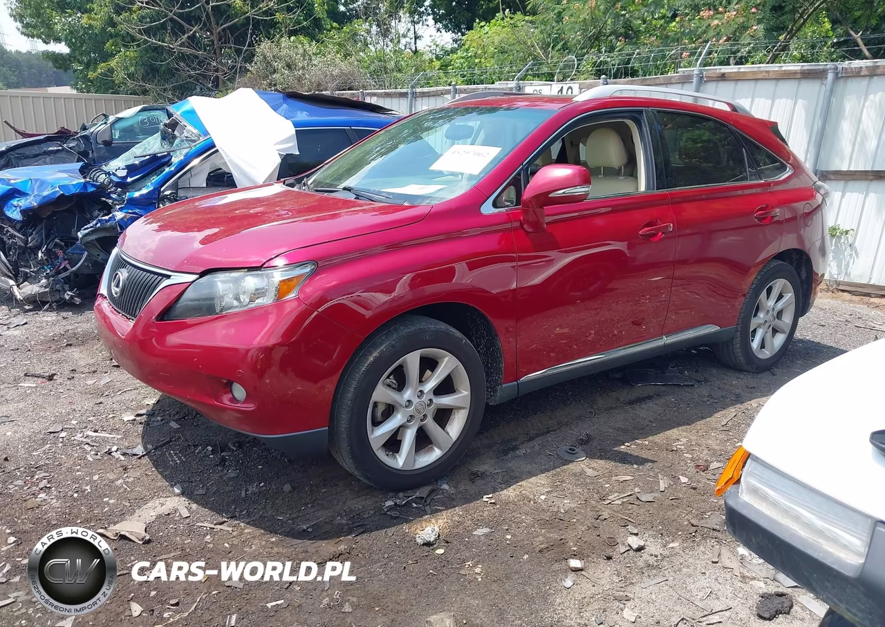 2012 Lexus Rx 350 VIN:2T2ZK1BA5CC082326 - 2