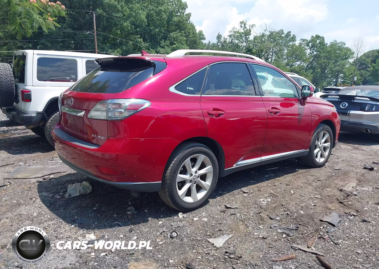 2012 Lexus Rx 350 VIN:2T2ZK1BA5CC082326 - 4