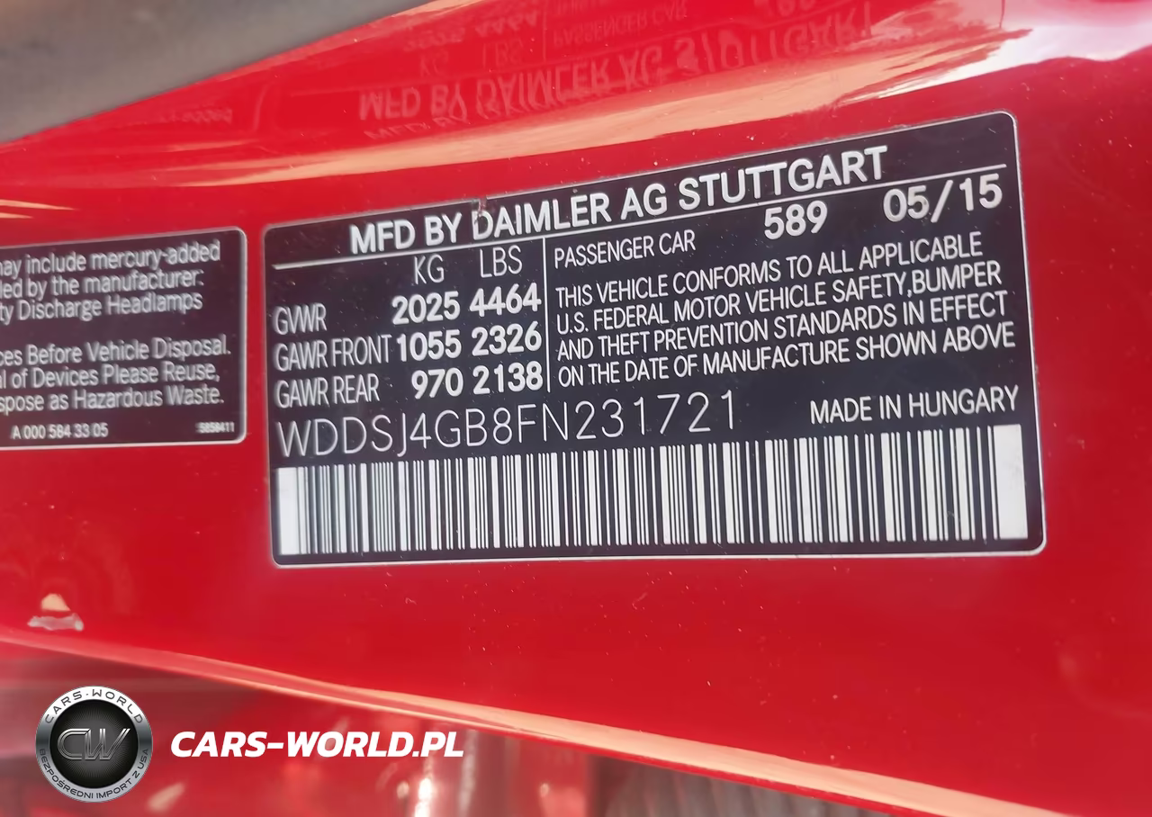 2015 Mercedes-Benz Cla 250 4Matic VIN:WDDSJ4GB8FN231721 - 9