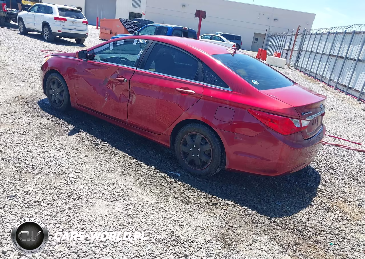 2012 Hyundai Sonata Gls VIN:5NPEB4AC5CH378418 - 3