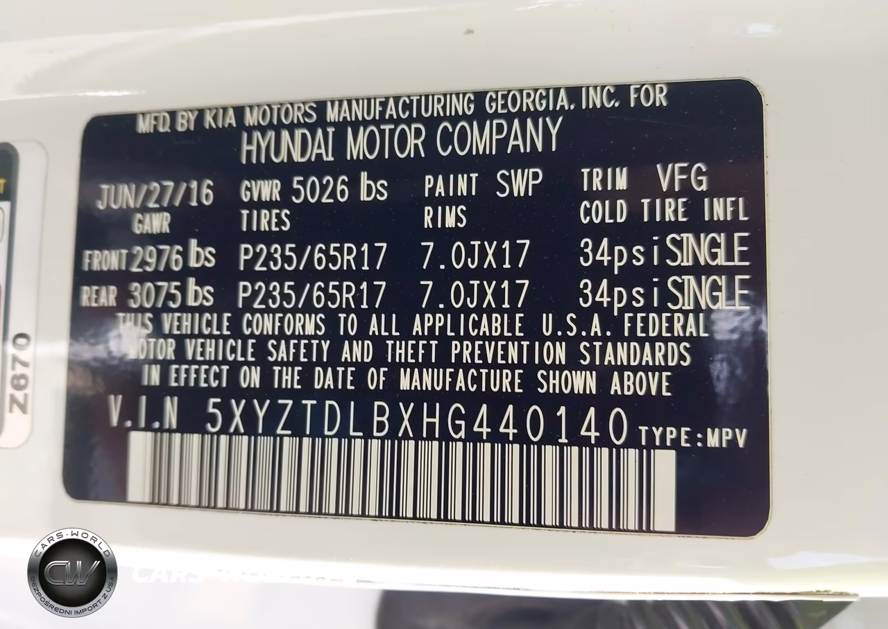 2017 Hyundai Santa Fe Sport 2.4L VIN:5XYZTDLBXHG440140 - 9