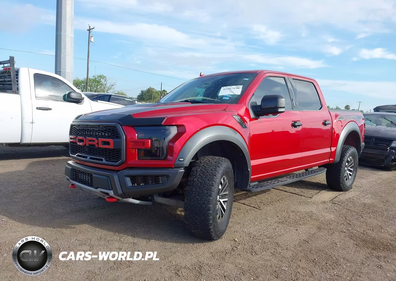 2020 Ford F-150 Raptor VIN:1FTFW1RG2LFB08510 - 2