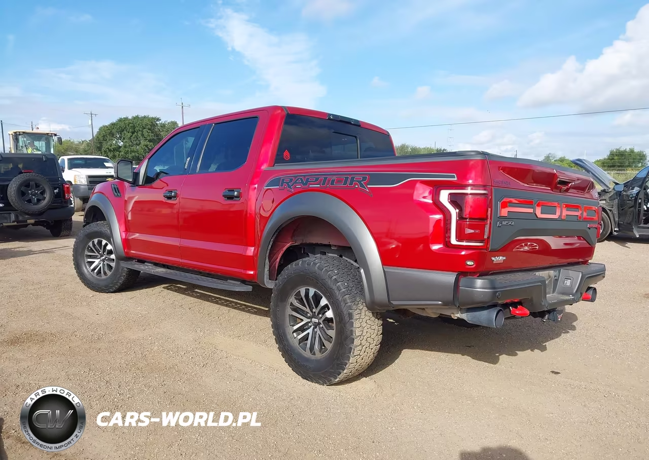 2020 Ford F-150 Raptor VIN:1FTFW1RG2LFB08510 - 3