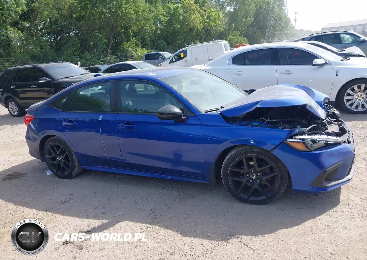 2022 Honda Civic Sport VIN:2HGFE2F55NH556450 - 13