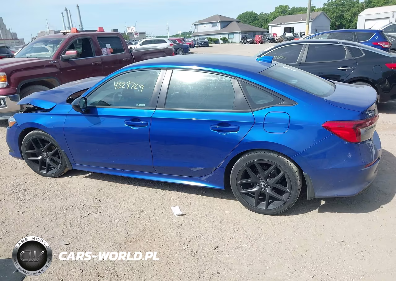 2022 Honda Civic Sport VIN:2HGFE2F55NH556450 - 14