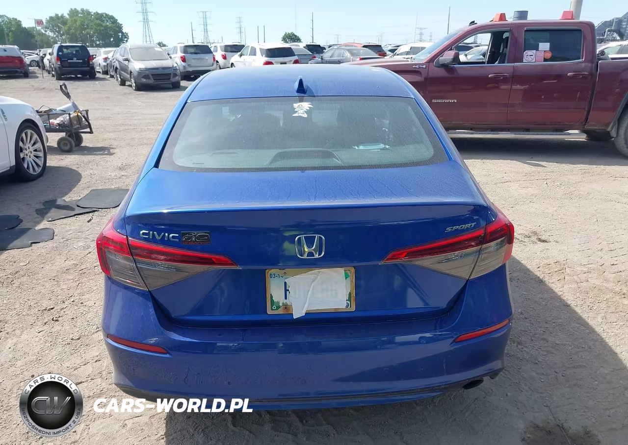 2022 Honda Civic Sport VIN:2HGFE2F55NH556450 - 16