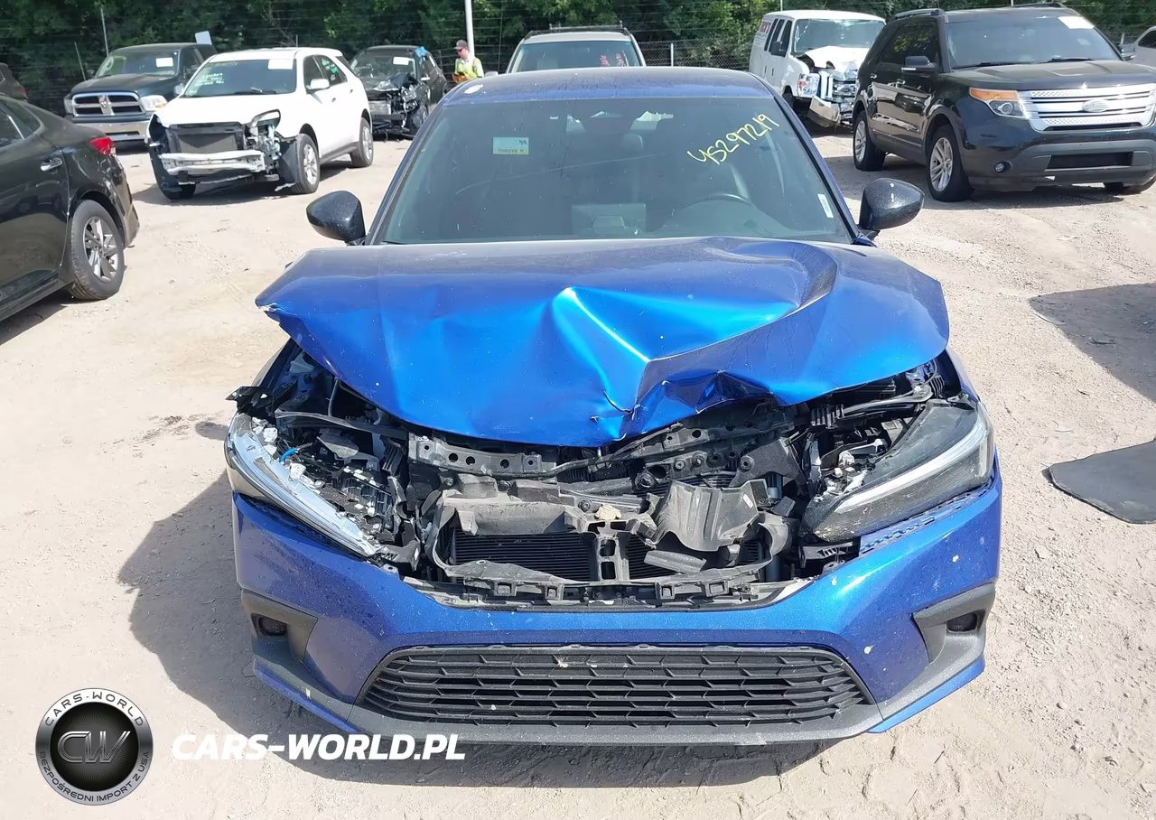 2022 Honda Civic Sport VIN:2HGFE2F55NH556450 - 6