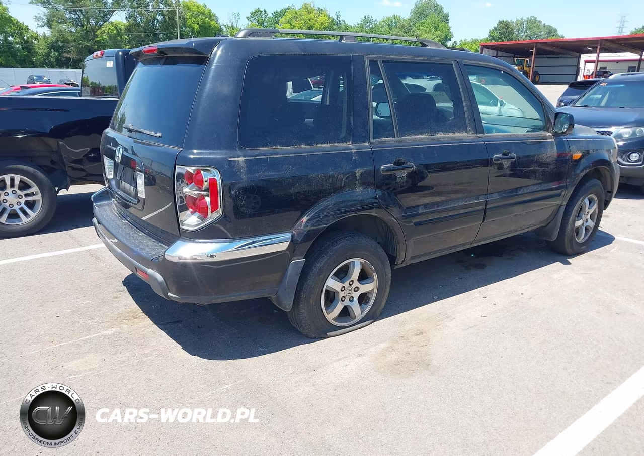 2006 Honda Pilot Ex-L VIN:5FNYF28526B040653 - 4