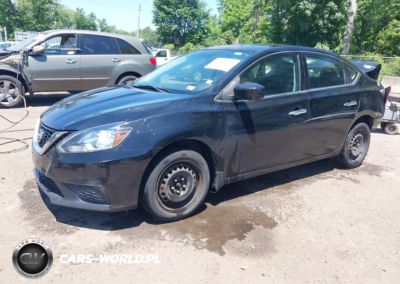 2017 Nissan Sentra Sv VIN:3N1AB7APXHY248005 - 2