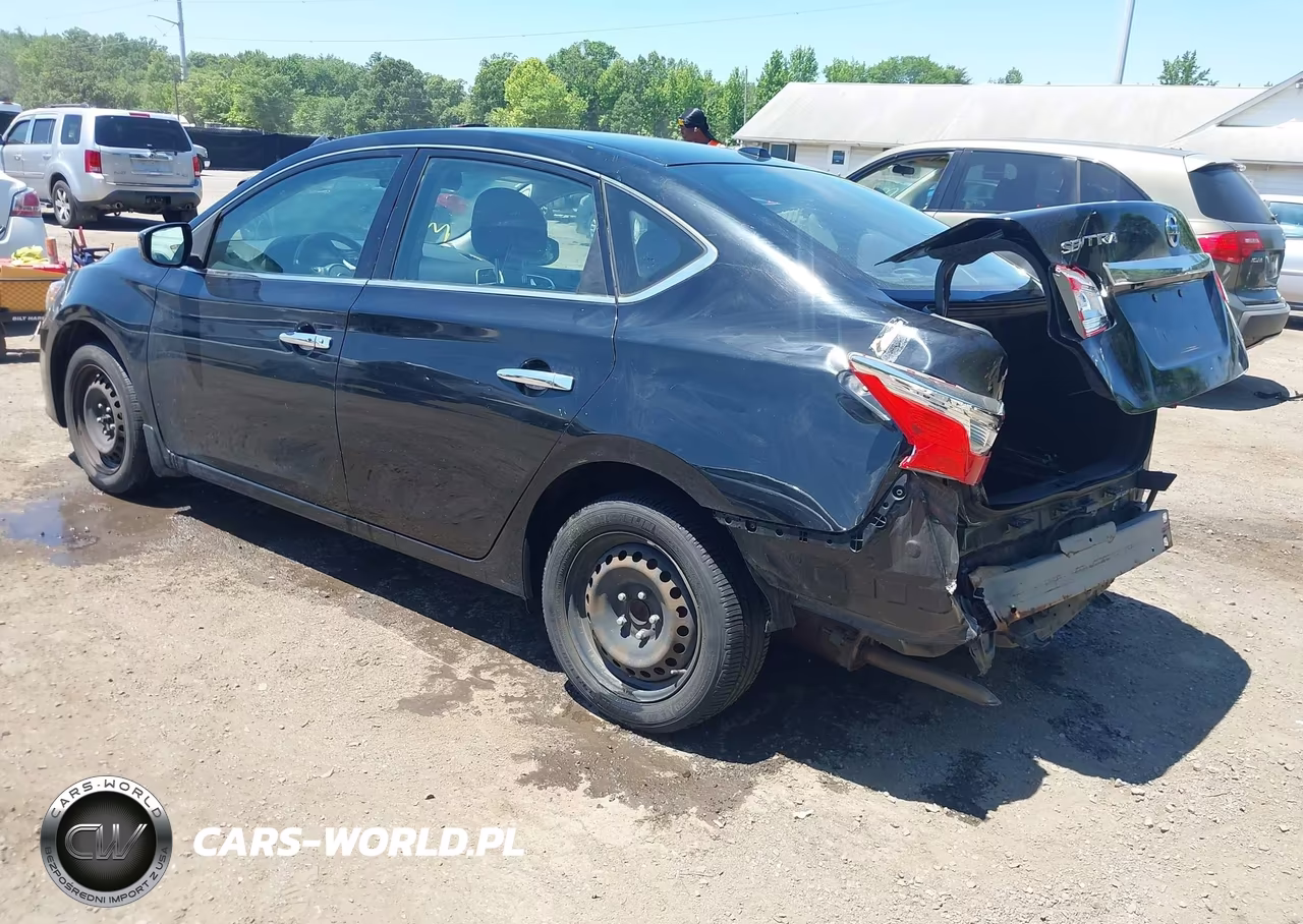 2017 Nissan Sentra Sv VIN:3N1AB7APXHY248005 - 3
