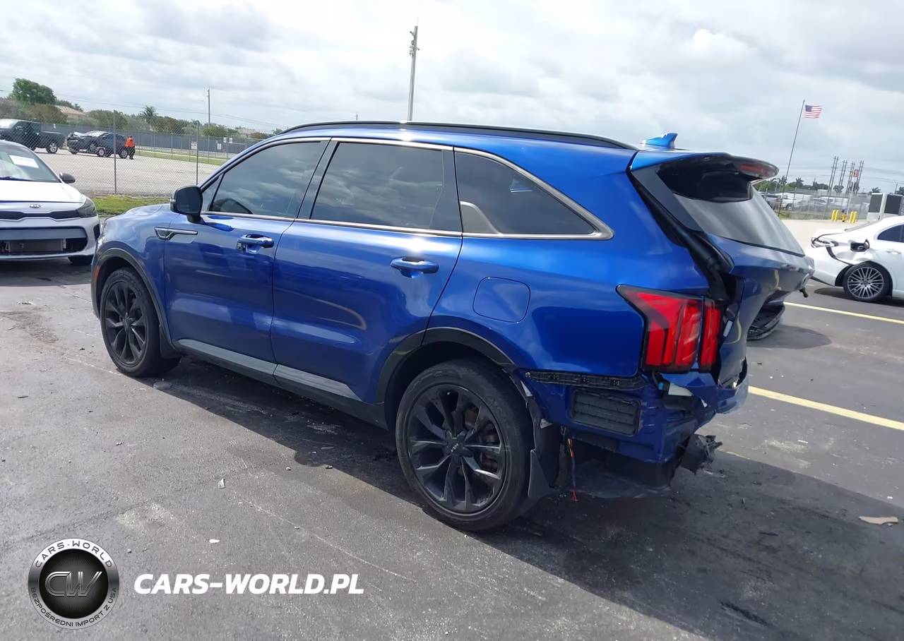2021 Kia Sorento Sx VIN:5XYRK4LF1MG073547 - 3