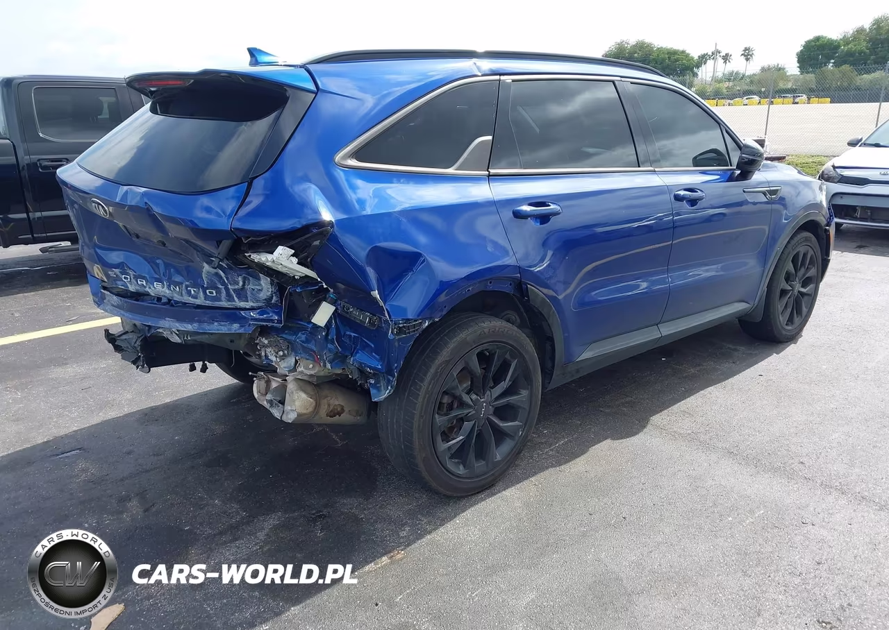 2021 Kia Sorento Sx VIN:5XYRK4LF1MG073547 - 4