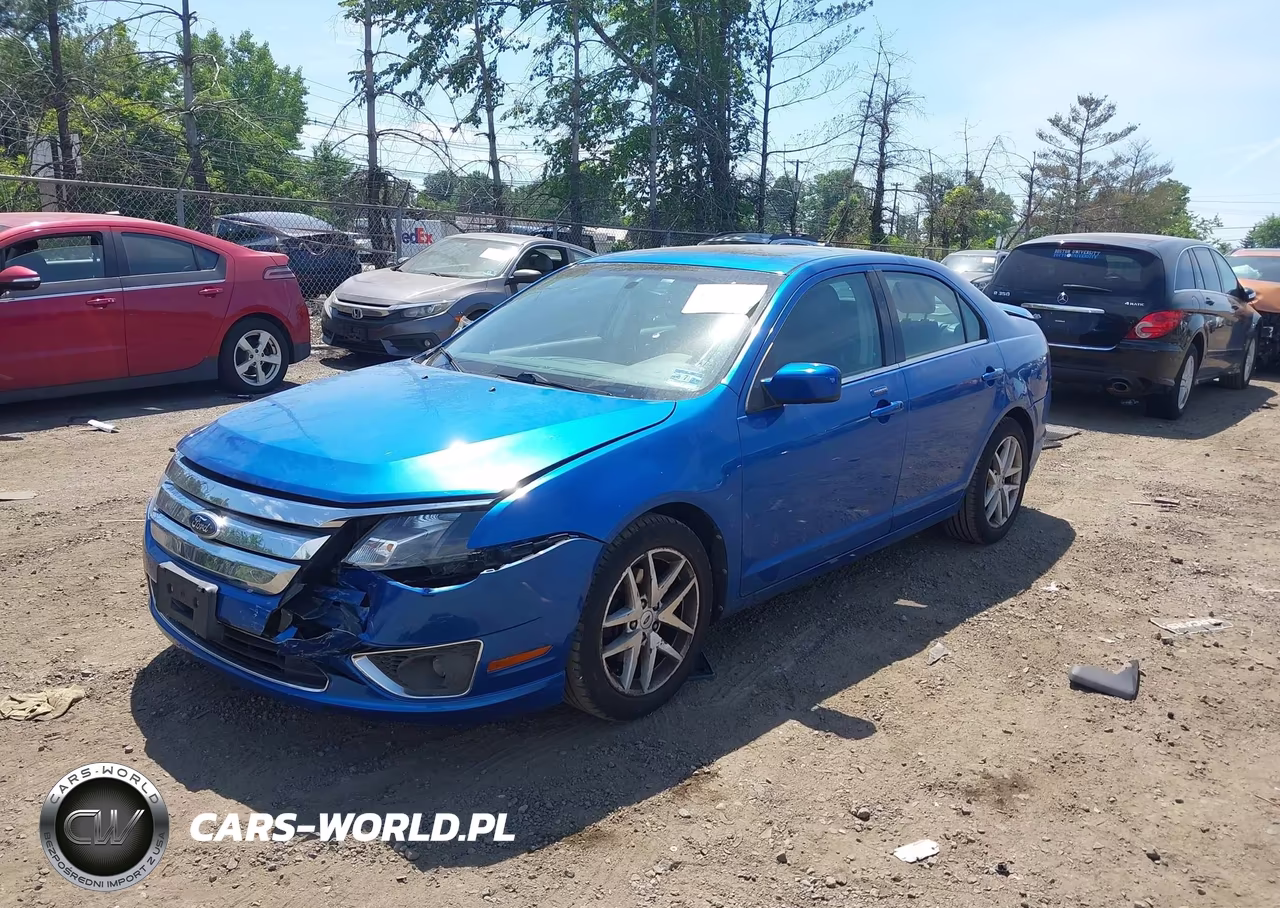2012 Ford Fusion Sel VIN:3FAHP0JA6CR251105 - 2