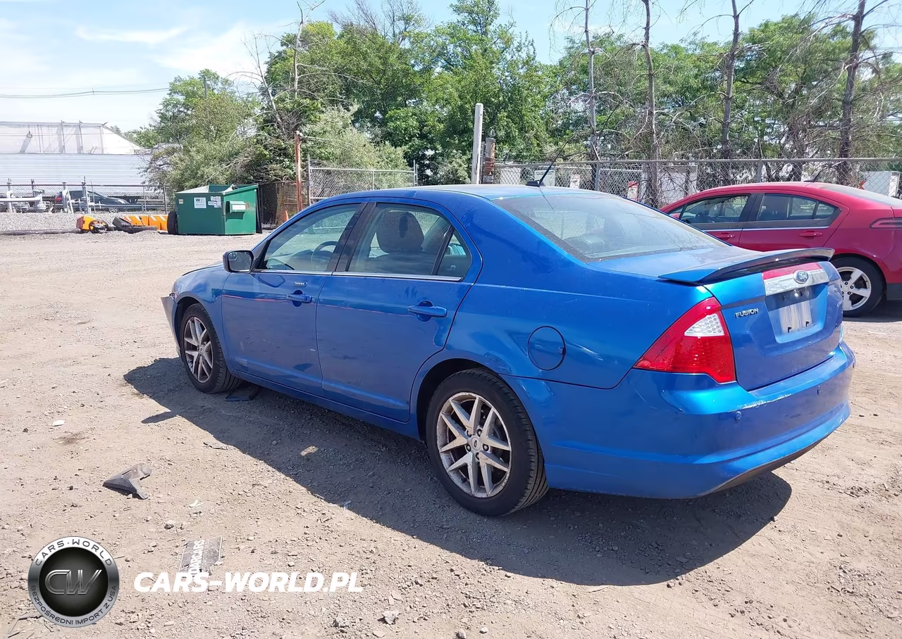 2012 Ford Fusion Sel VIN:3FAHP0JA6CR251105 - 3