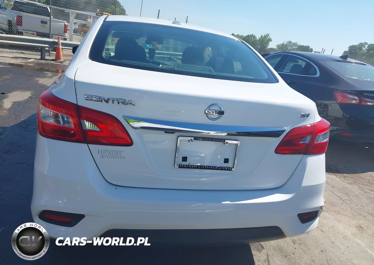 2019 Nissan Sentra Sv VIN:3N1AB7APXKY356115 - 16