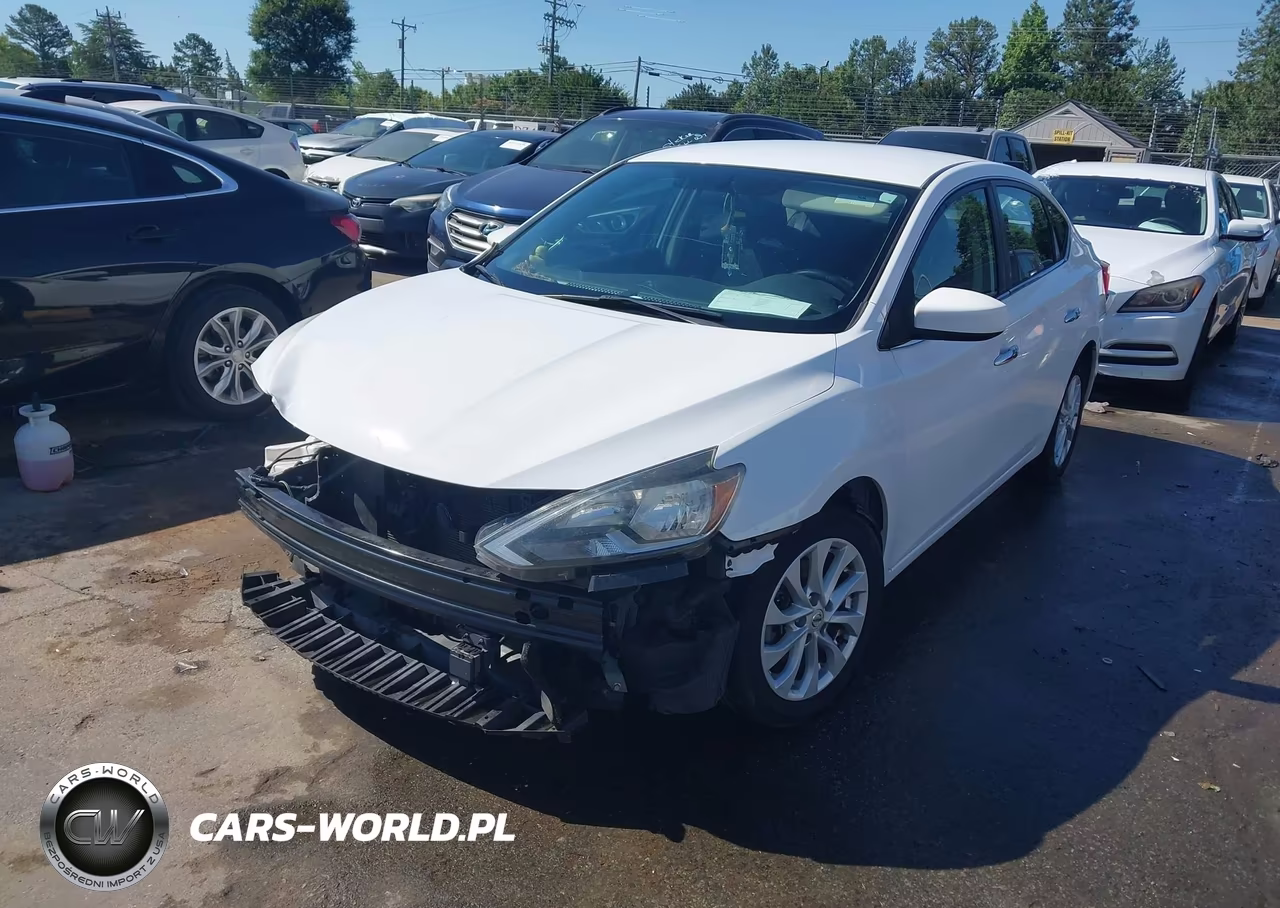 2019 Nissan Sentra Sv VIN:3N1AB7APXKY356115 - 2