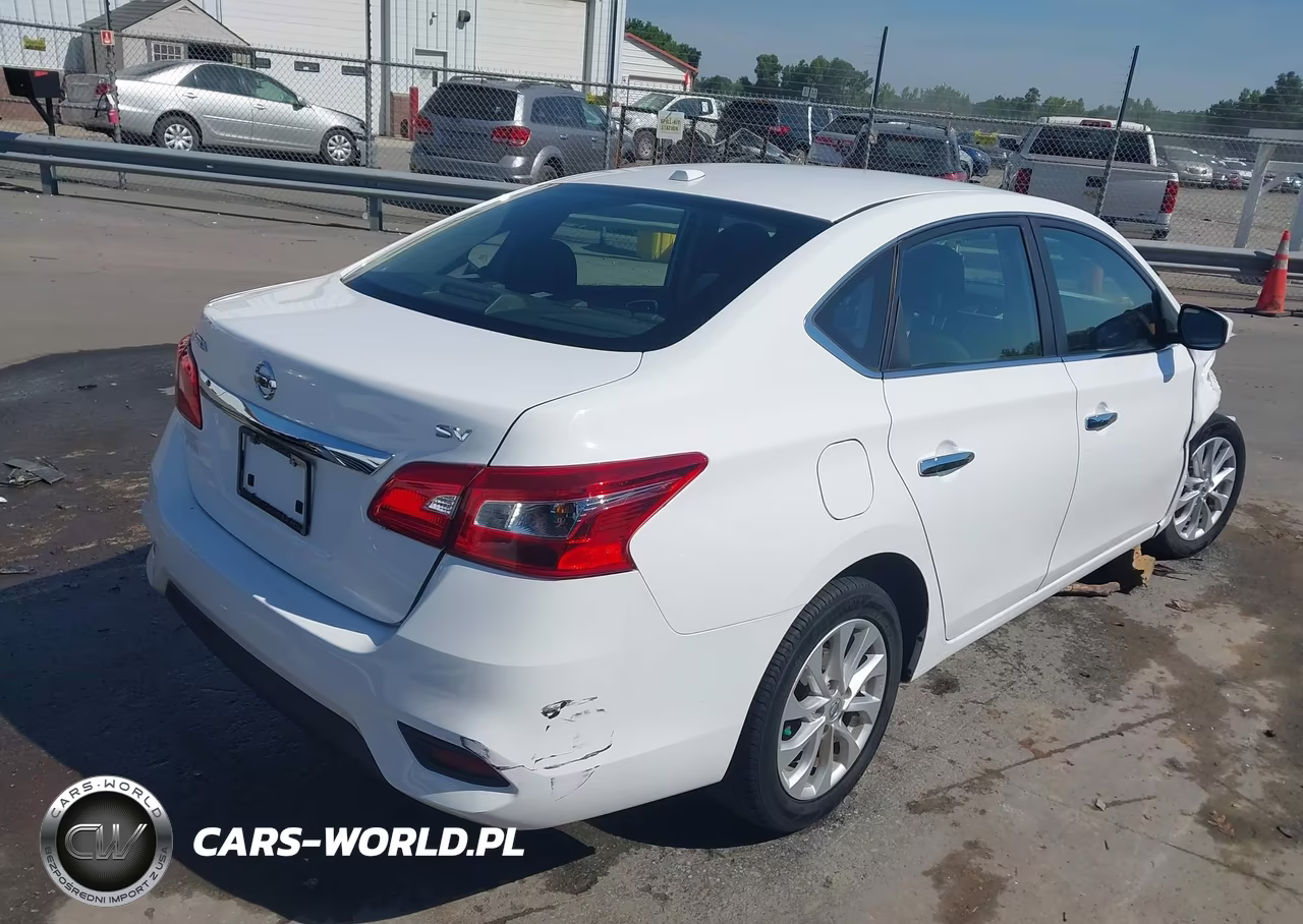 2019 Nissan Sentra Sv VIN:3N1AB7APXKY356115 - 4