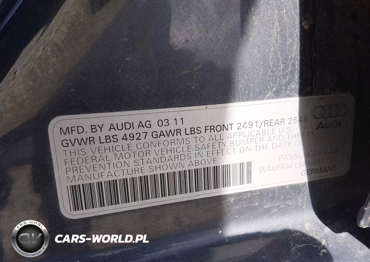 2011 Audi A4 2.0T Premium VIN:WAUFFAFL5BN047737 - 9