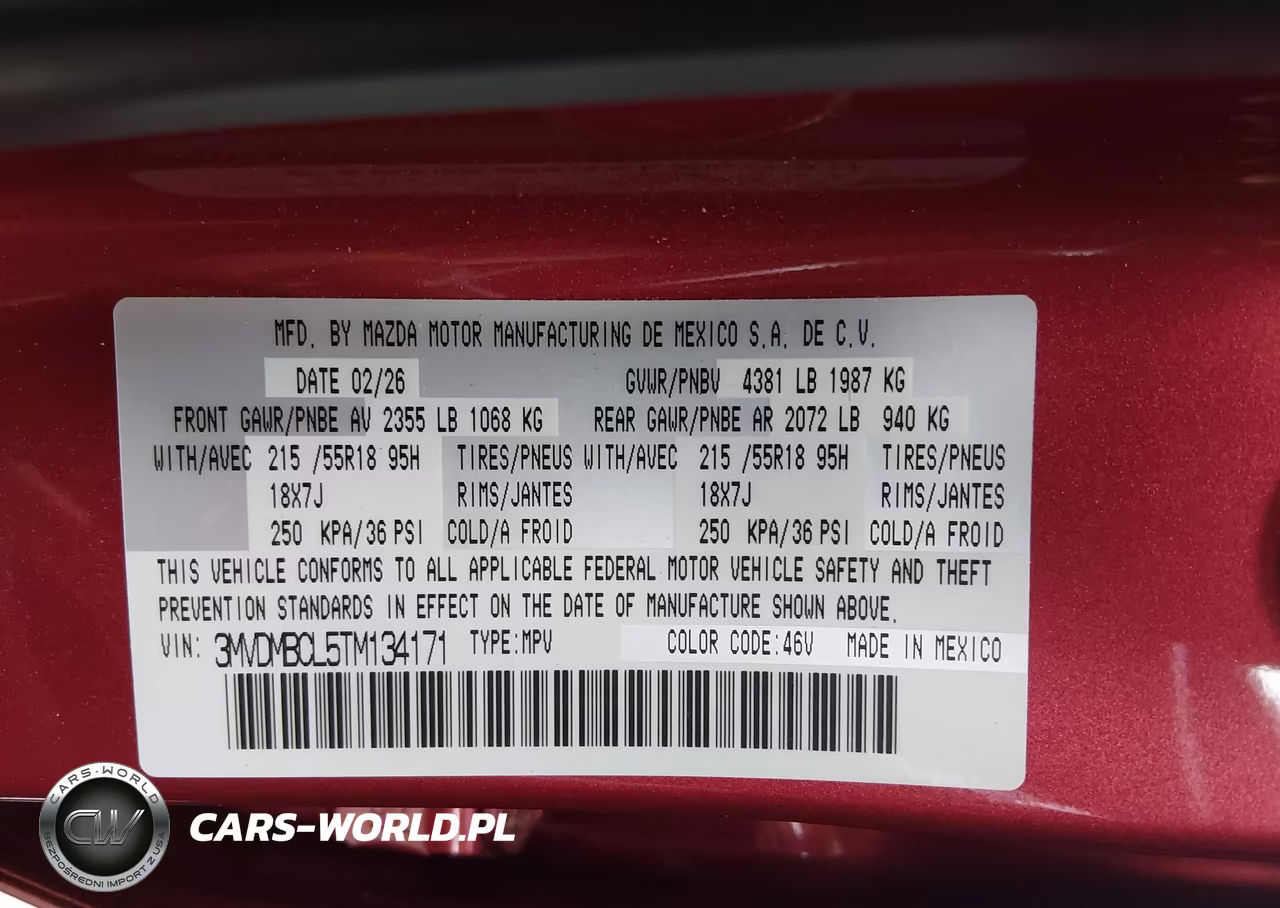 2026 Mazda Cx-30 2.5 S Preferred VIN:3MVDMBCL5TM134171 - 9