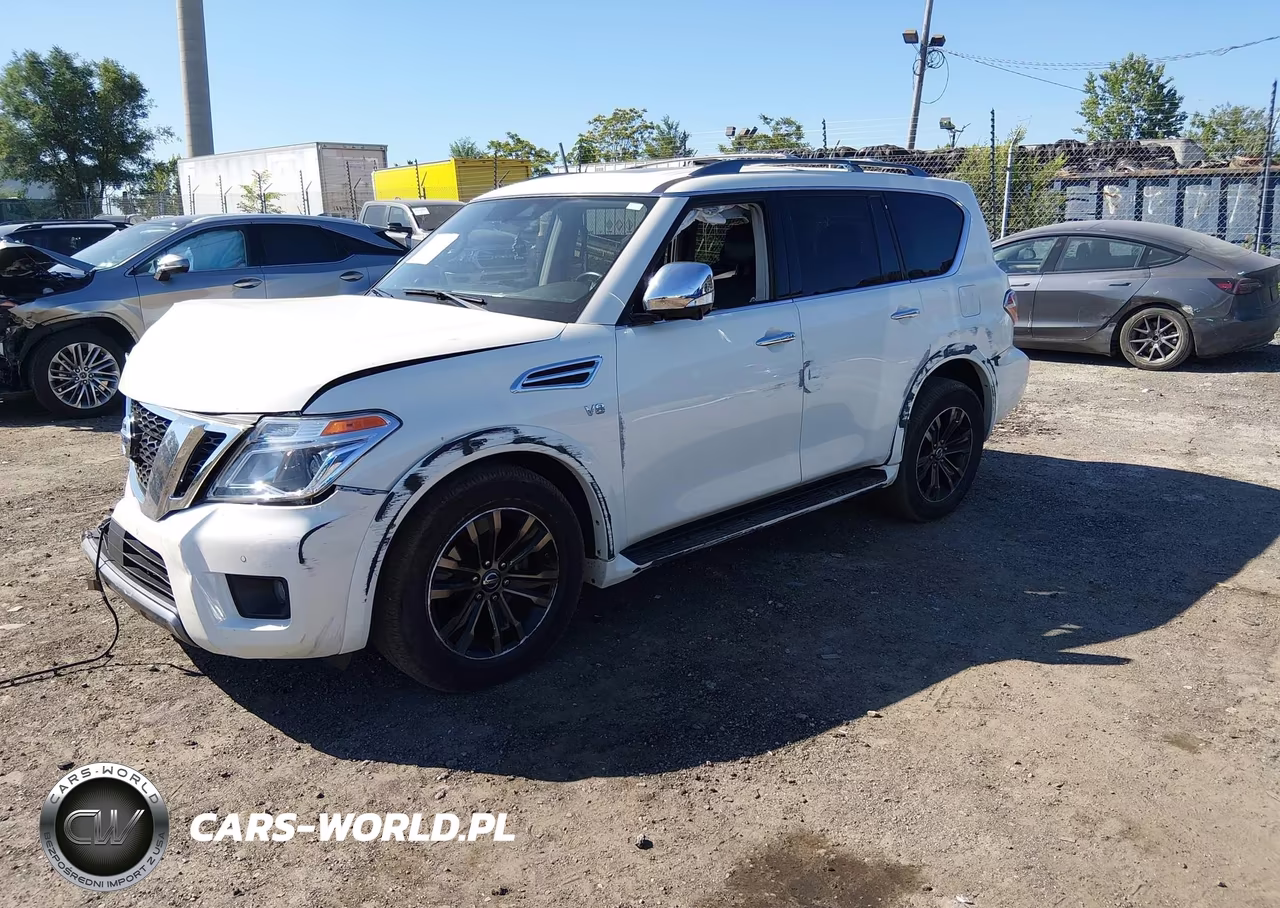 2020 Nissan Armada Platinum 4Wd VIN:JN8AY2NE8L9782811 - 2