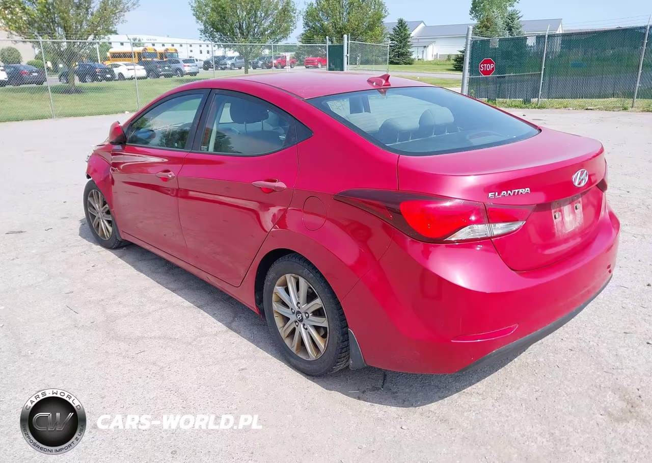 2016 Hyundai Elantra Se VIN:KMHDH4AE6GU518205 - 3