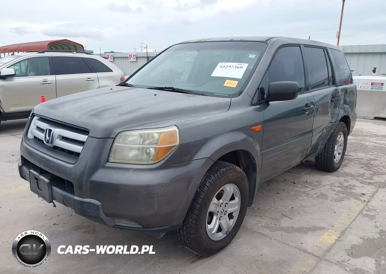 2006 Honda Pilot Lx VIN:5FNYF28186B036233 - 2