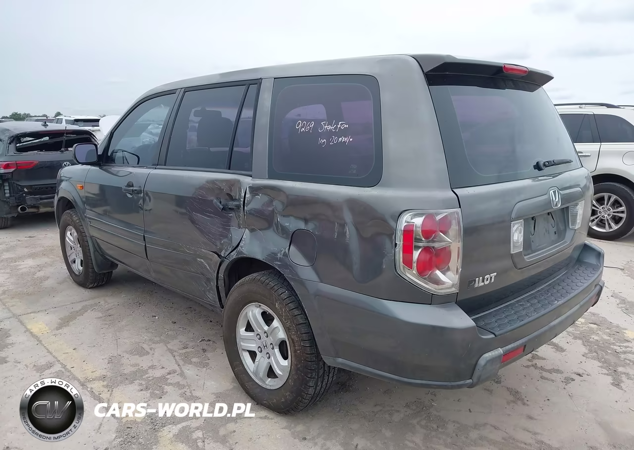 2006 Honda Pilot Lx VIN:5FNYF28186B036233 - 3