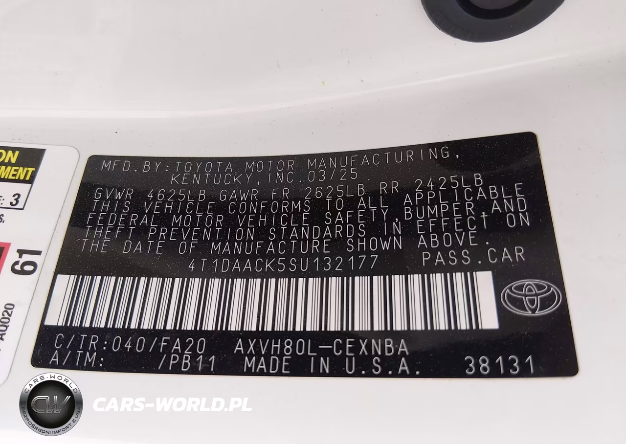 2025 Toyota Camry Le VIN:4T1DAACK5SU132177 - 9