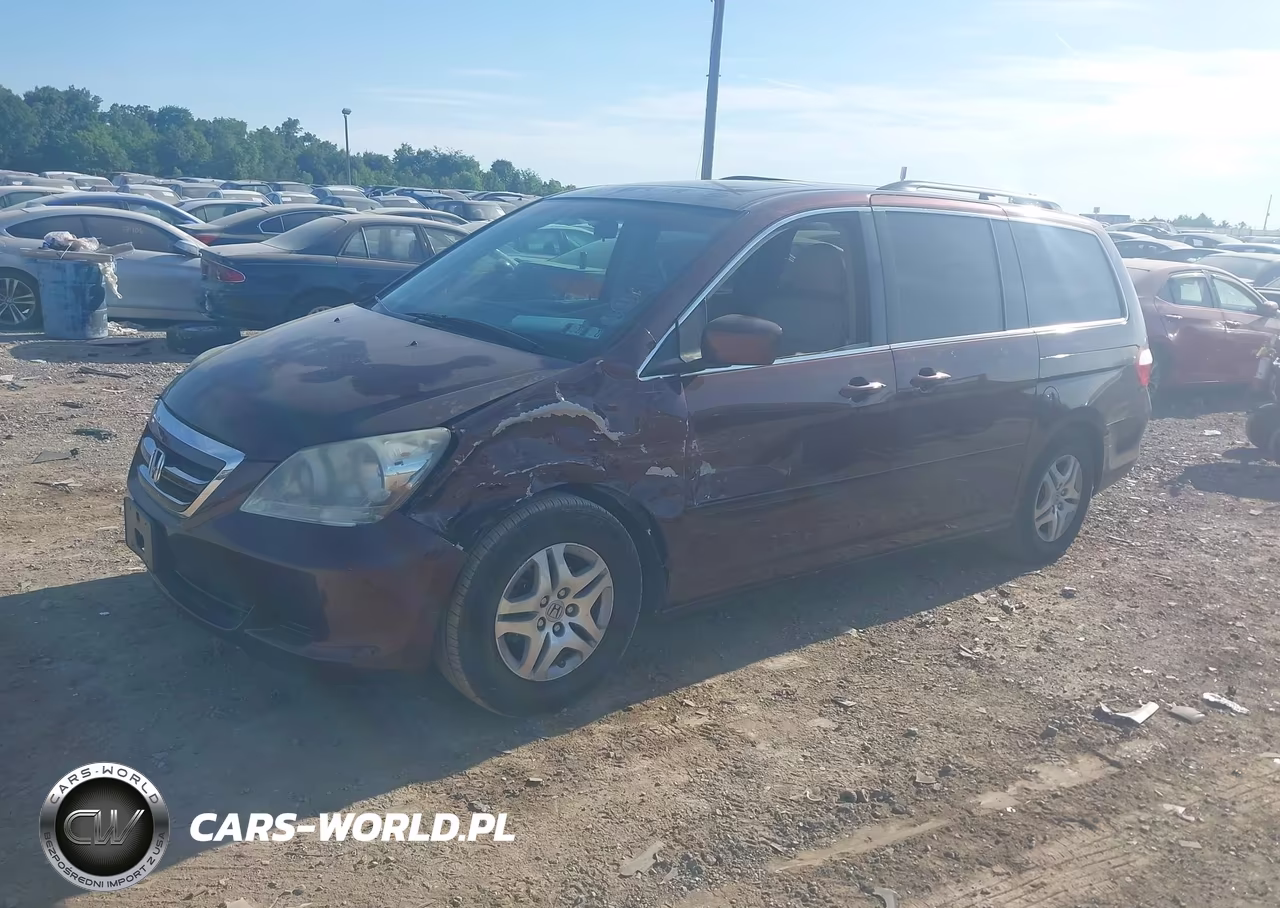 2007 Honda Odyssey Ex-L VIN:5FNRL38747B461442 - 2