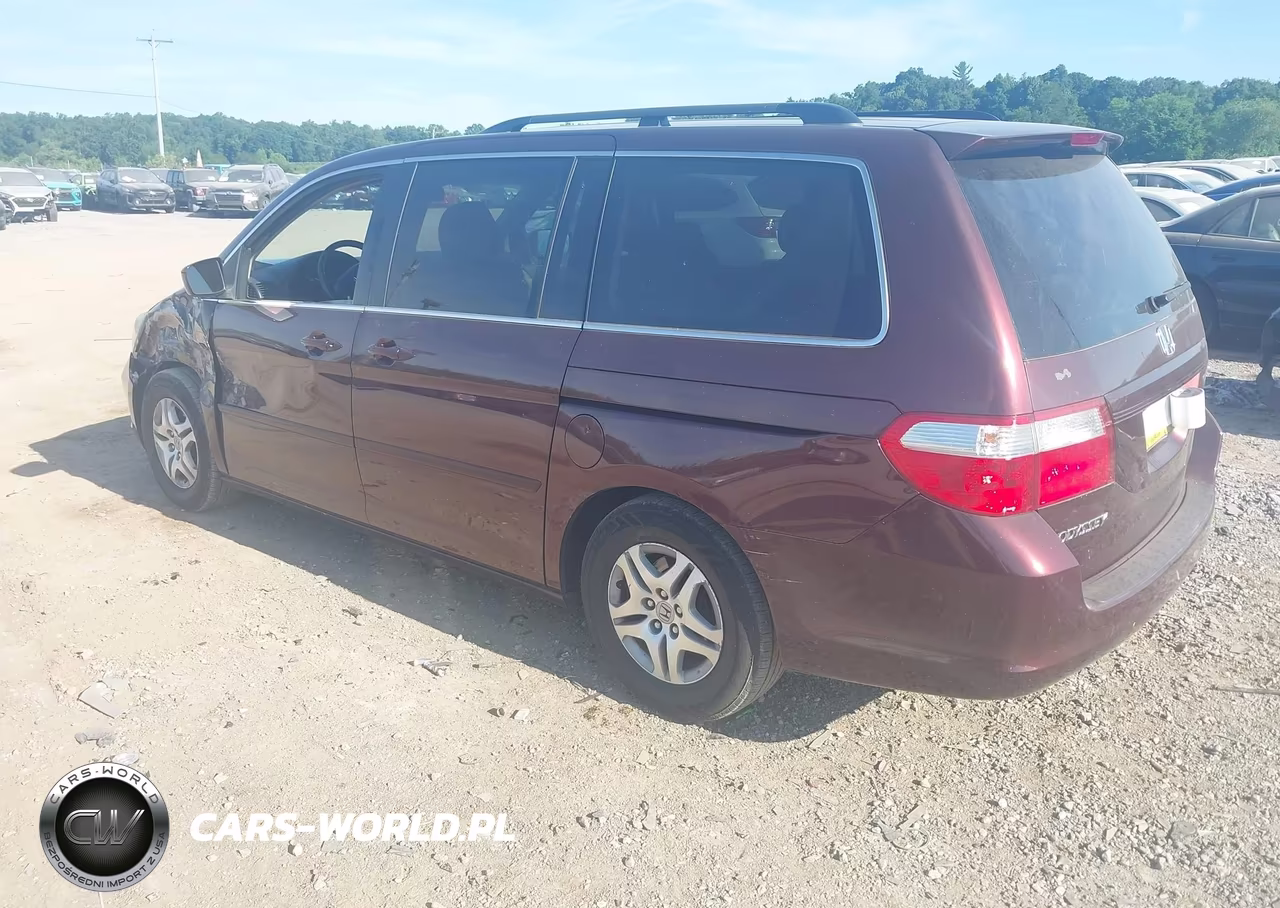 2007 Honda Odyssey Ex-L VIN:5FNRL38747B461442 - 3