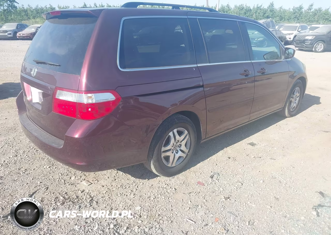 2007 Honda Odyssey Ex-L VIN:5FNRL38747B461442 - 4