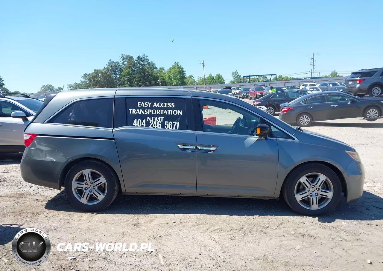 2012 Honda Odyssey Touring-Touring Elite VIN:5FNRL5H96CB004607 - 13