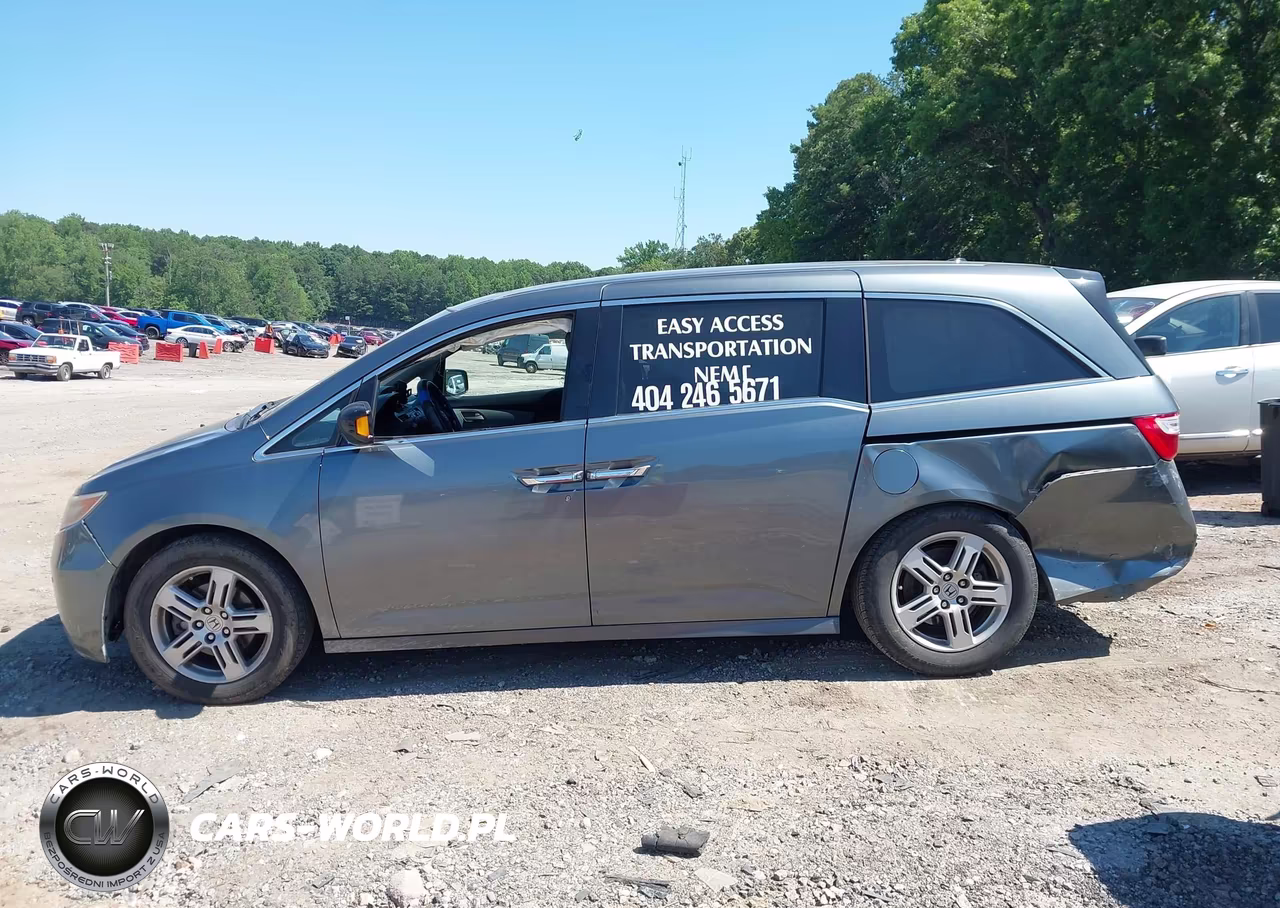 2012 Honda Odyssey Touring-Touring Elite VIN:5FNRL5H96CB004607 - 14