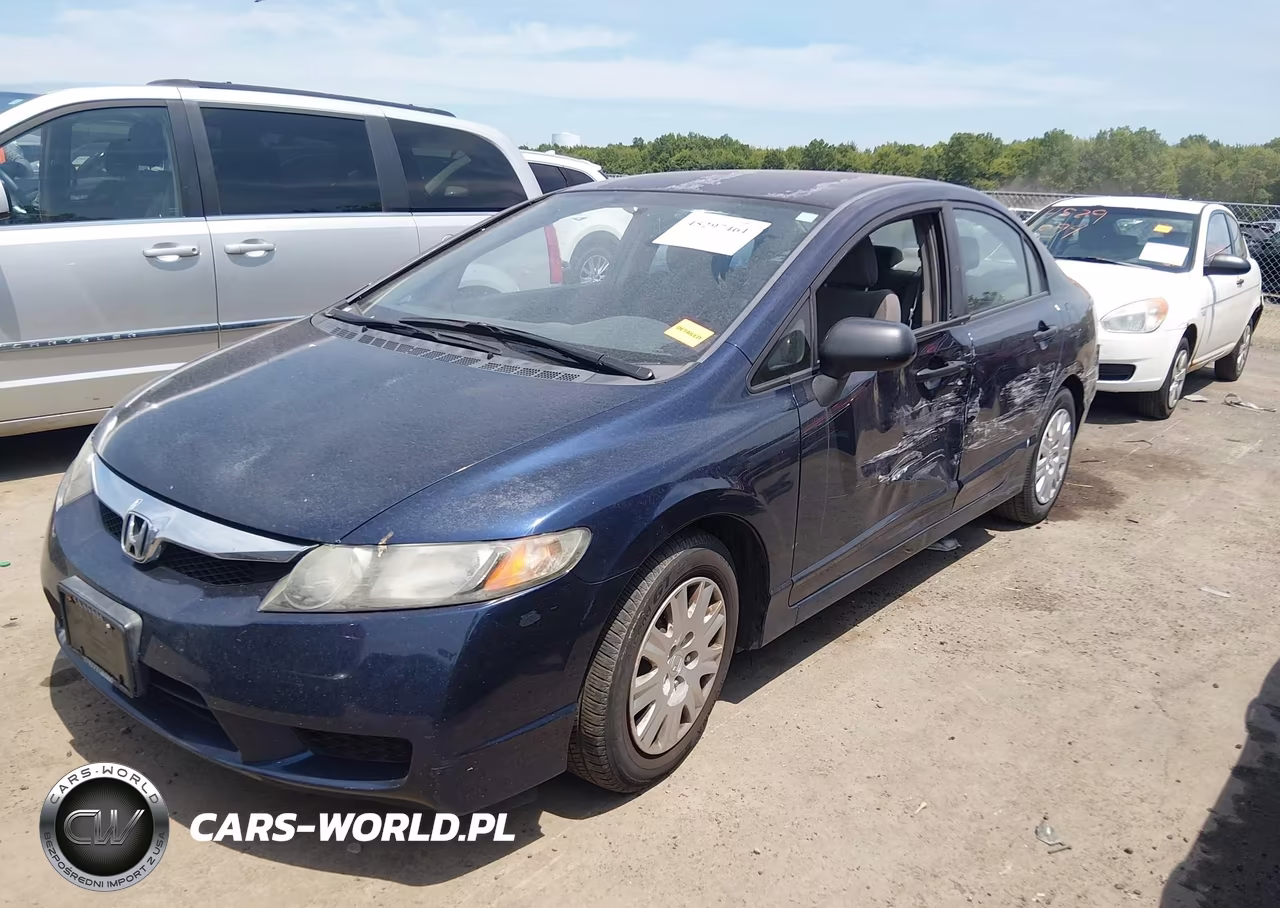 2010 Honda Civic Vp VIN:2HGFA1F31AH569467 - 2