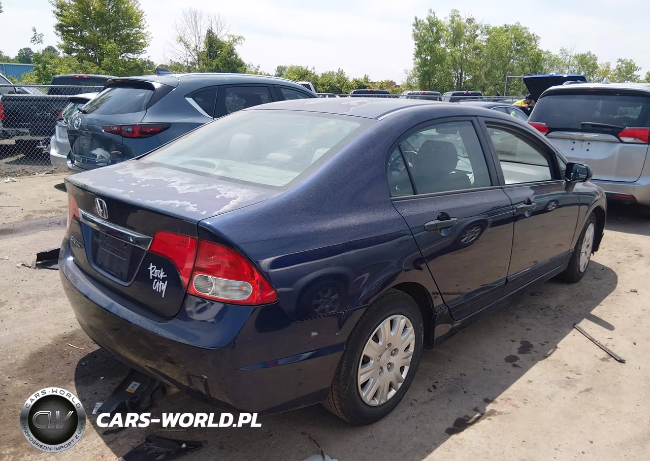 2010 Honda Civic Vp VIN:2HGFA1F31AH569467 - 4