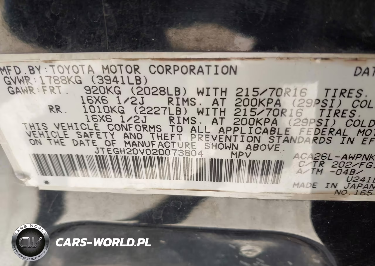 2002 Toyota Rav4 VIN:JTEGH20V020073804 - 9