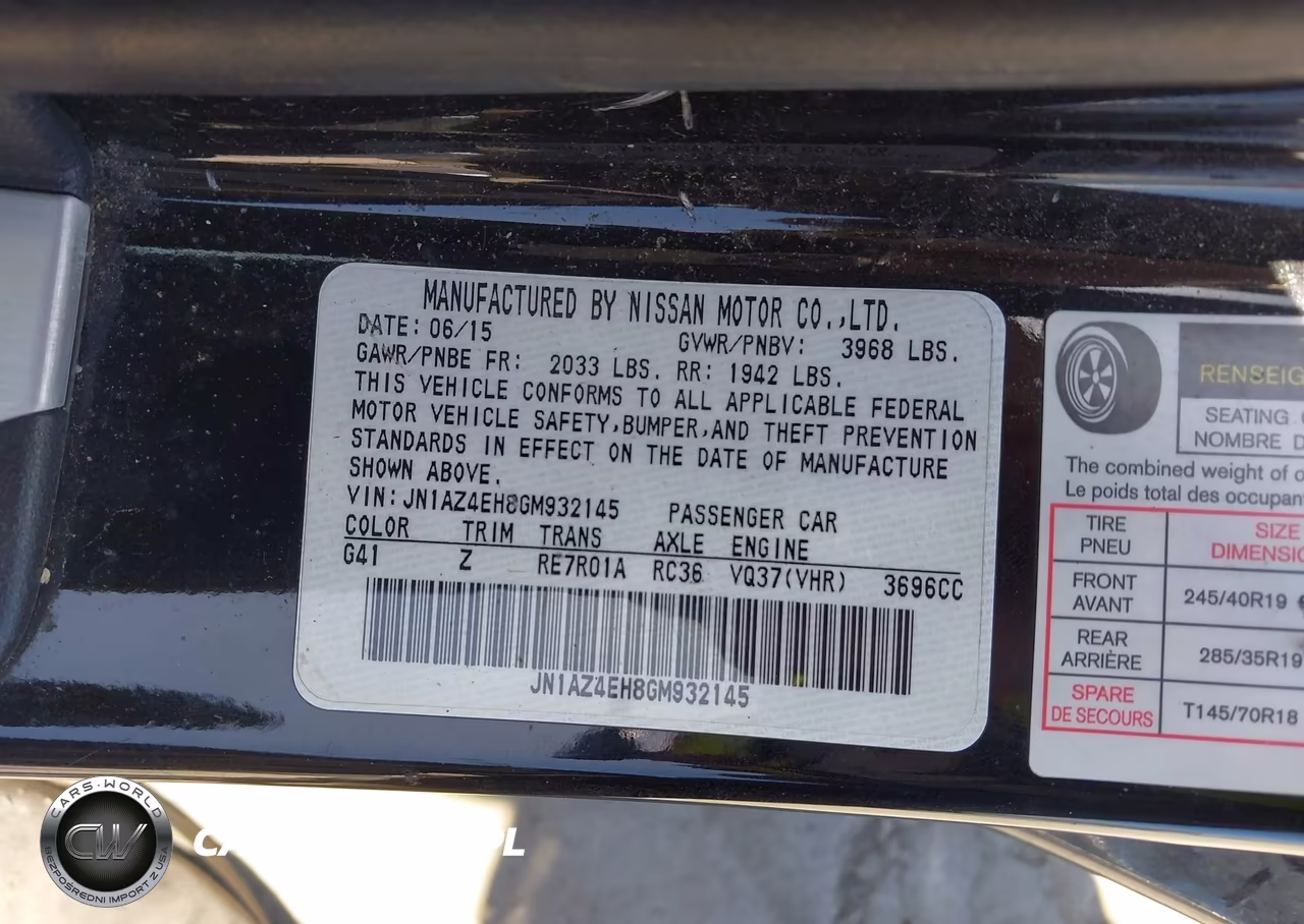2016 Nissan 370Z Nismo Tech VIN:JN1AZ4EH8GM932145 - 9