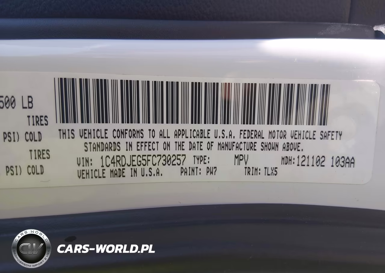 2015 Dodge Durango Citadel VIN:1C4RDJEG5FC730257 - 9